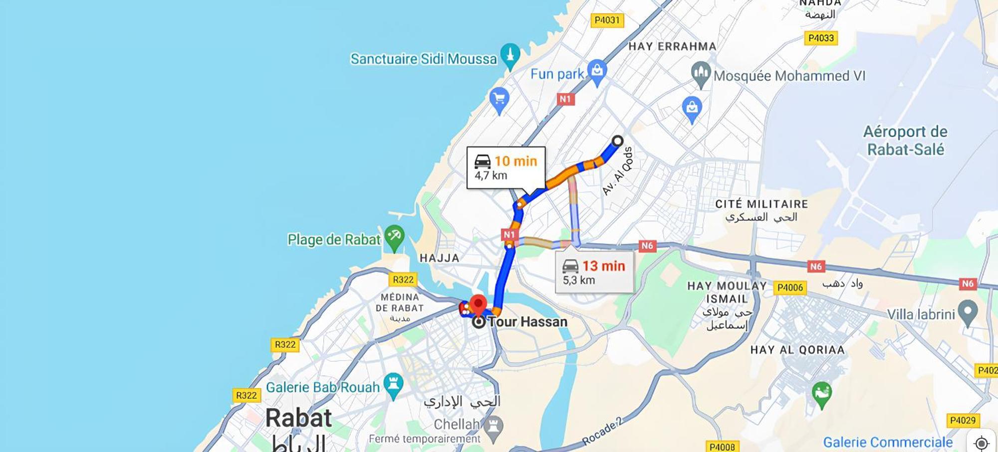Confort Et Piscine, A 5 Min De Rabat Et Aeroport Sale Exterior photo